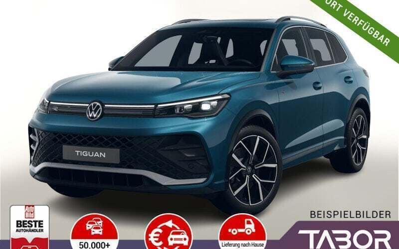 Blau Neu 2025 VW Tiguan R-line SUV | 50.188 € (Fairer Preis) - Bild 1/4