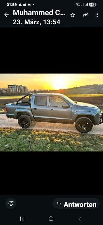 Gebraucht VW Amarok R 163 PS (119 kW) 2011 Grau Pickup