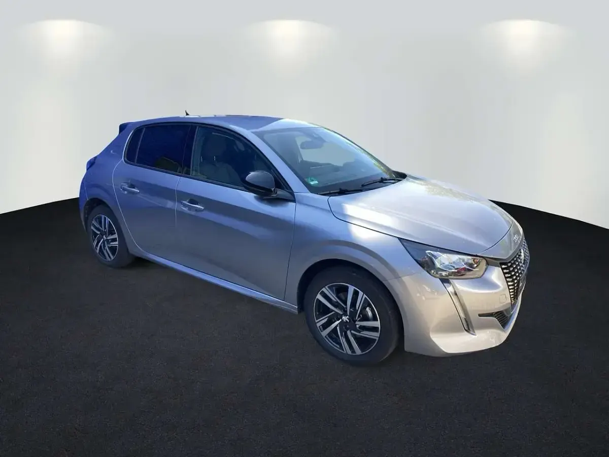 Gebraucht Peugeot 208 Allure 101 PS (74 kW) 2023 Silber Kleinwagen