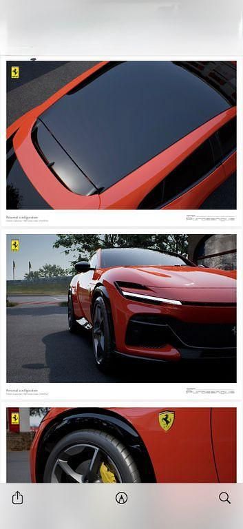 Neu Ferrari Purosangue 725 PS (533 kW) 2026 Rot SUV