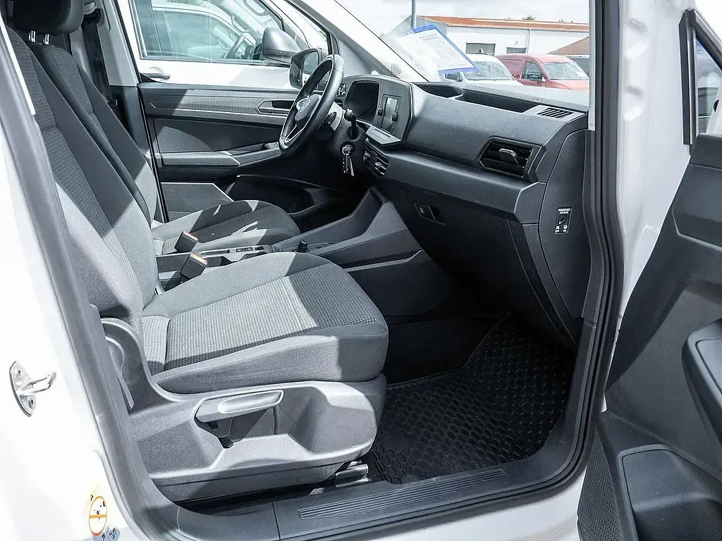 Gebraucht VW Caddy 114 PS (83 kW) 2021 Weiss / candy weiss Van / Kleinbus