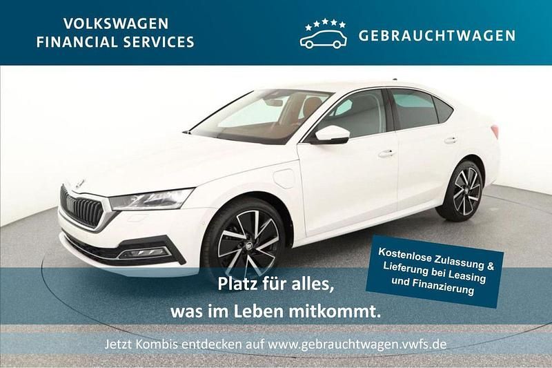 Weiß Gebraucht 2021 Skoda Octavia Style Limousine | 22.449 € (Guter Preis) - Bild 1/4