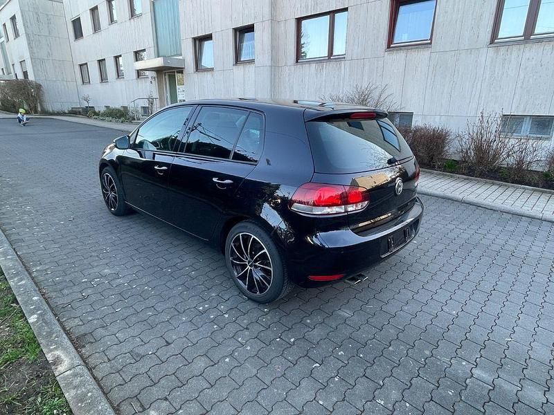 Gebraucht VW Golf VI Highline 122 PS (89 kW) 2009 Schwarz Kleinwagen