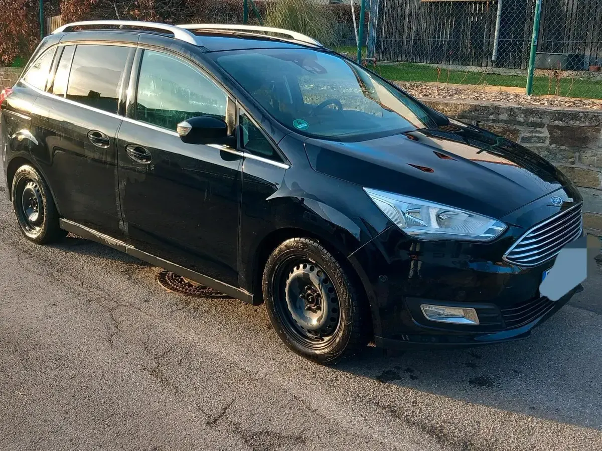 Gebraucht Ford Grand C-Max 125 PS (91 kW) 2018 Schwarz Van / Kleinbus