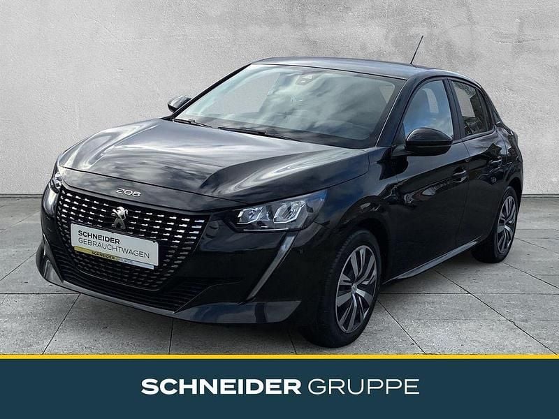 Gebraucht Peugeot 208 75 PS (55 kW) 2020 Schwarz Kleinwagen