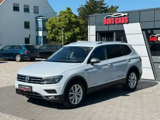 Gebraucht VW Tiguan Allspace Highline 190 PS (139 kW) 2018 Silber SUV
