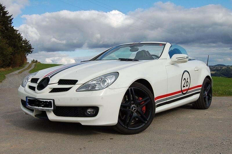 Weiß Gebraucht 2008 Mercedes SLK350 Cabrio | 9.000 € (Superpreis) - Bild 1/4