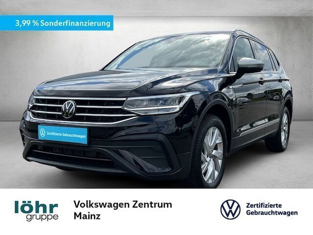 Deep black perleffekt Gebraucht 2024 VW Tiguan Allspace Life SUV | 37.380 € (Superpreis) - Bild 1/3