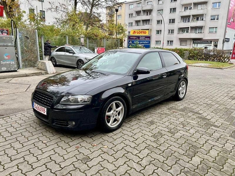 Schwarz Gebraucht 2008 Audi A3 Attraction Coupé | 2.000 € (Superpreis) - Bild 1/4