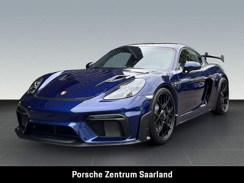 Blau Neu 2025 Porsche 718 Cayman GT4 Coupé | 158.850 € - Bild 1/4