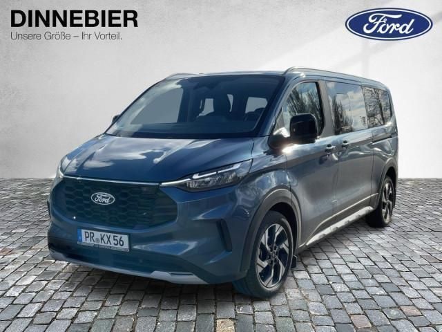Blau (metallic) Gebraucht 2024 Ford Tourneo Custom Active Van / Kleinbus | 58.789 € - Bild 1/4