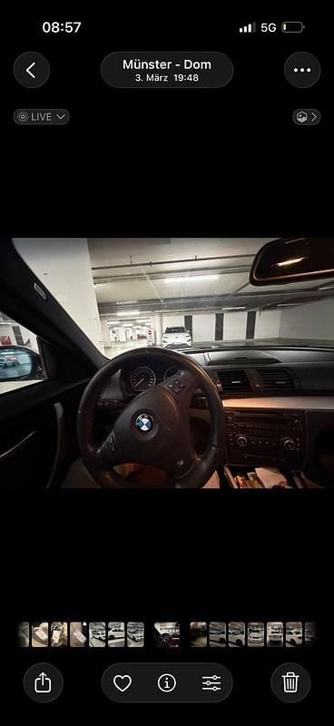 Gebraucht BMW 123 Coupé 204 PS (150 kW) 2008 Weiß Coupé