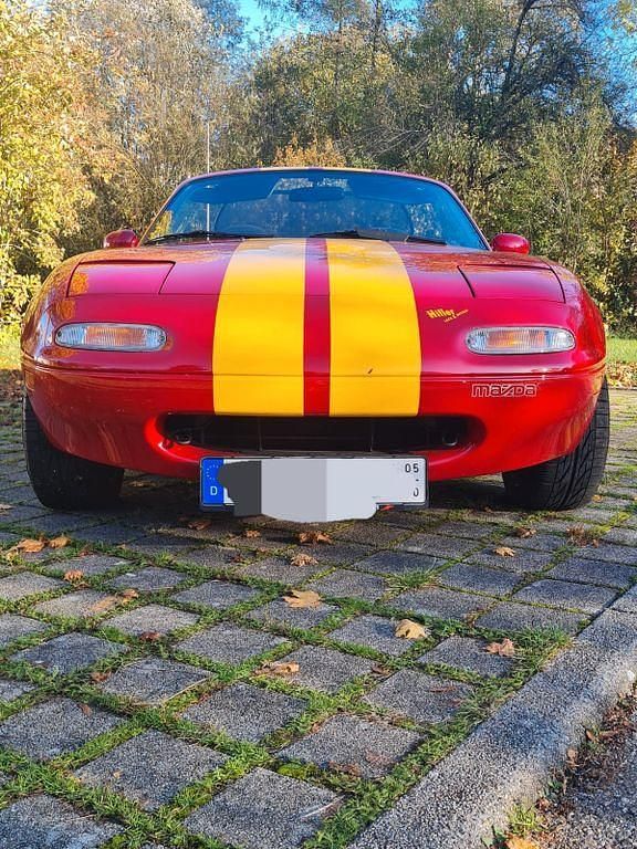 Gebraucht Mazda MX5 116 PS (85 kW) 1992 Rot Cabrio