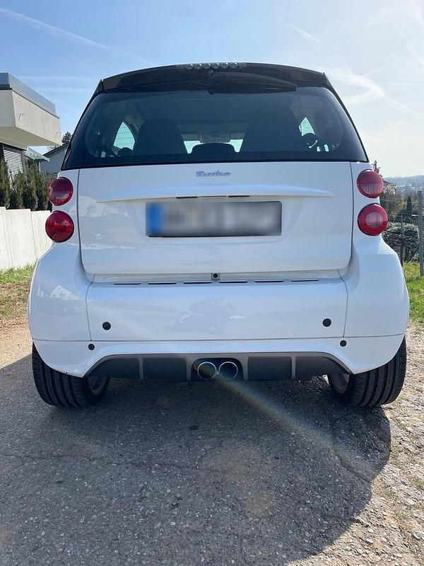 Gebraucht Smart ForTwo Coupé Brabus 114 PS (83 kW) 2012 Weiß Coupé