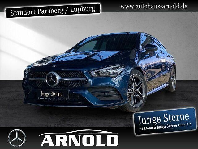 Denimblau Gebraucht 2023 Mercedes CLA200 AMG line Kombi | 35.889 € (Fairer Preis) - Bild 1/4