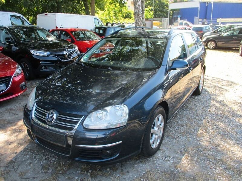 Gebraucht VW Golf V Comfortline 122 PS (89 kW) 2008 Bluegraphit Kombi