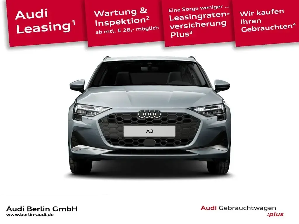 Gebraucht Audi A3 Advanced Plus 204 PS (150 kW) 2025 Pfeilgrau perleffekt Limousine