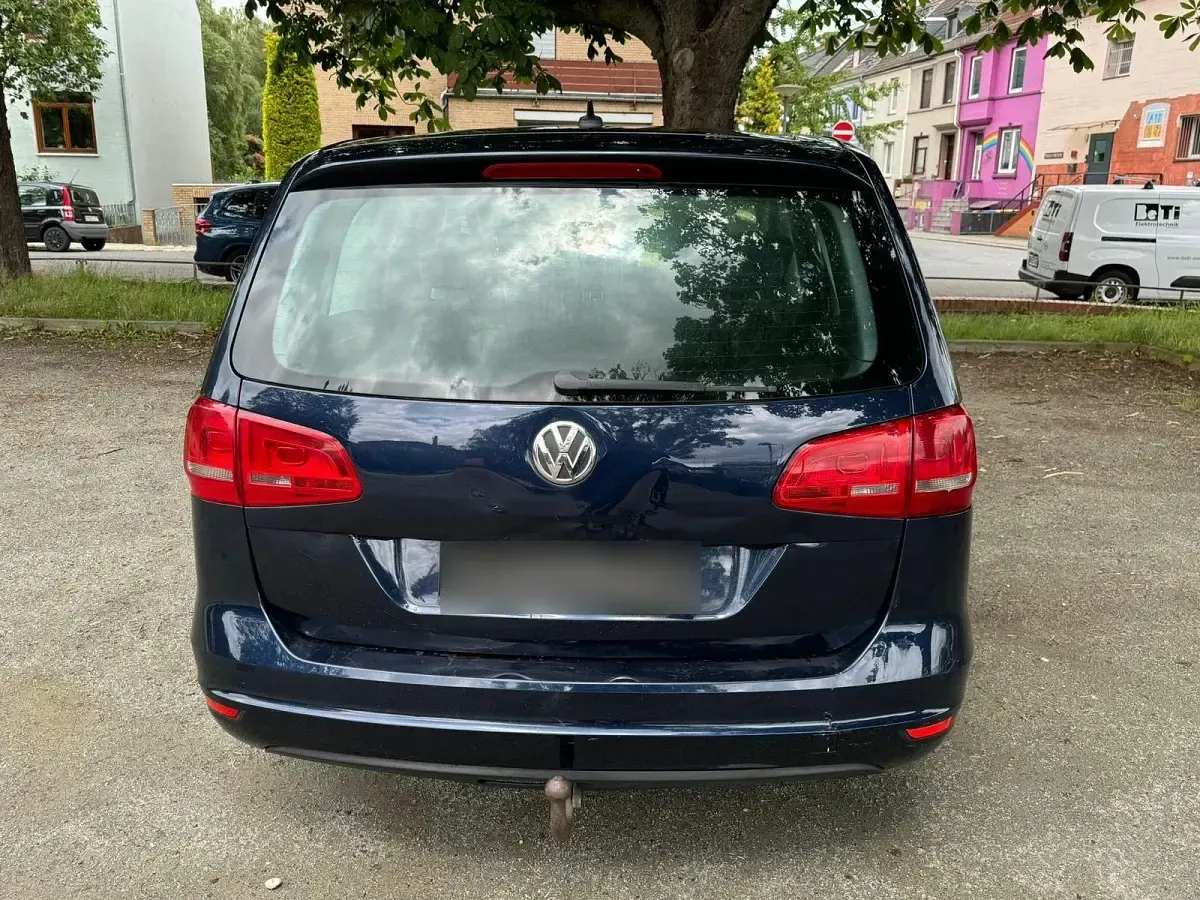 Gebraucht VW Sharan 140 PS (102 kW) 2010 Blau Van / Kleinbus