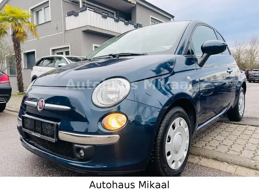 Gebraucht Fiat 500 Lounge 69 PS (50 kW) 2014 Blau Kleinwagen