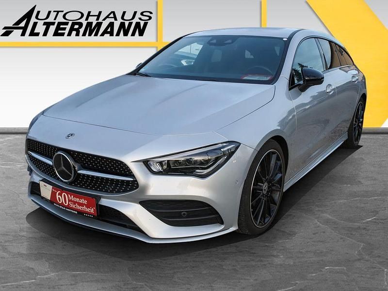 Silber Gebraucht 2021 Mercedes CLA200 Shooting Brake AMG line Kombi | 23.890 € (Fairer Preis) - Bild 1/4