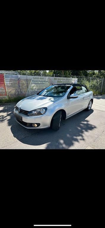 Silber Gebraucht 2012 VW Golf Cabriolet Exclusive Cabrio | 5.999 € (Guter Preis) - Bild 1/4