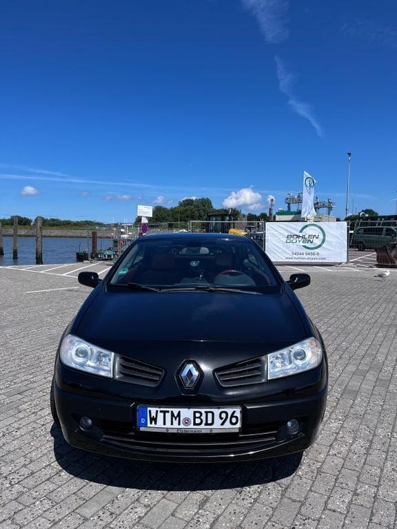 Schwarz Gebraucht 2008 Renault Mégane Cabriolet Exception Cabrio | 2.400 € (Fairer Preis) - Bild 1/4
