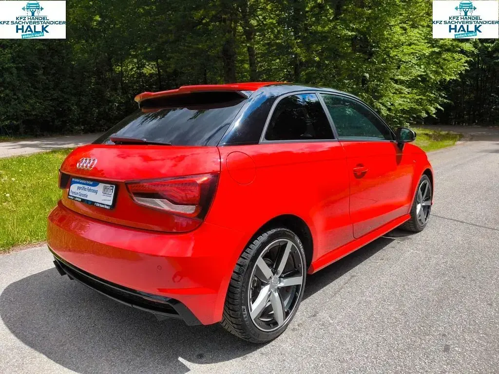 Używany Audi A1 S-Line 192 KM (141 kW) 2017 Czerwony Hatchback