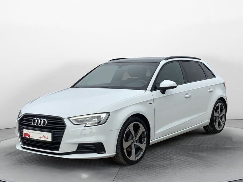 Gebraucht Audi A3 Sportback S-Line 150 PS (110 kW) 2019 Weiß Kleinwagen