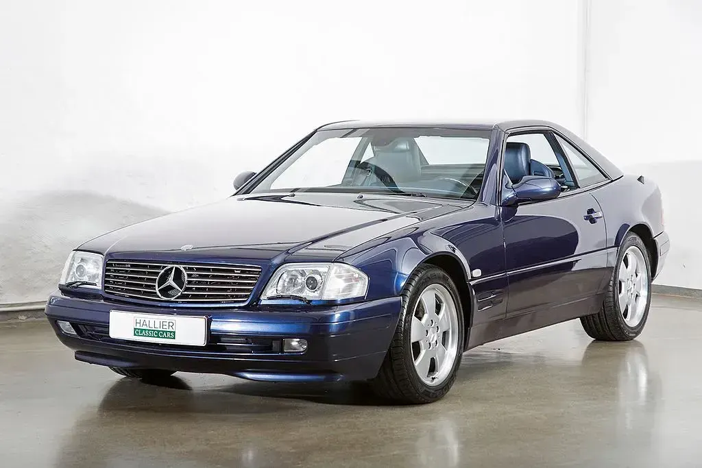 Gebraucht Mercedes SL320 AMG 224 PS (164 kW) 2000 Blau Cabrio