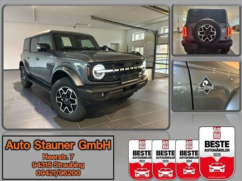 Grau Neu 2025 Ford Bronco Outer Banks SUV | 52.980 € - Bild 1/4