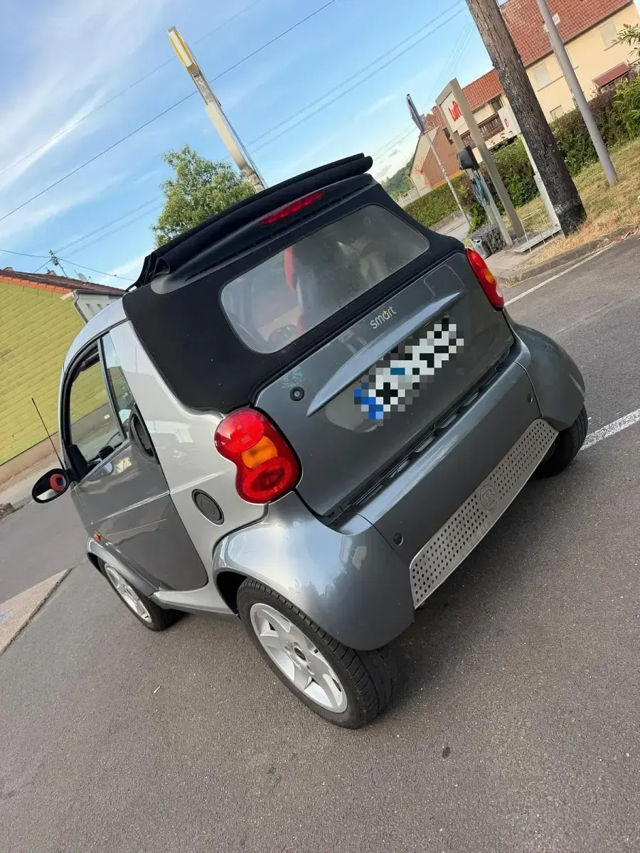 Gebraucht Smart ForTwo Cabrio 54 PS (39 kW) 2000 Silber Cabrio