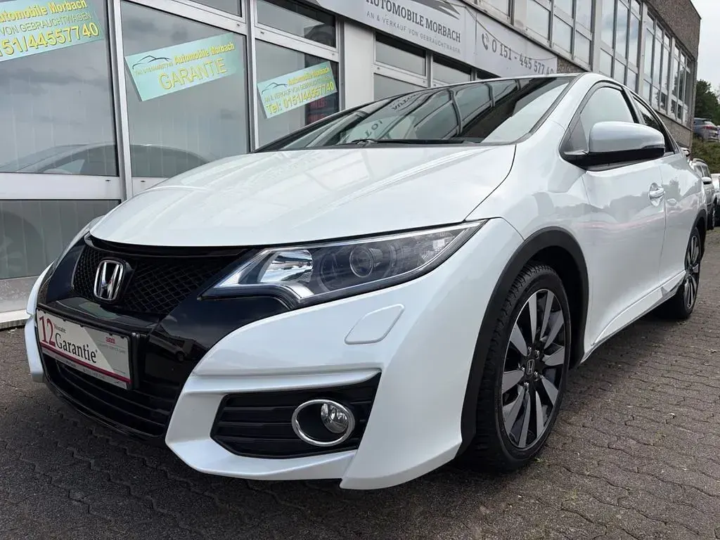 Gebraucht Honda Civic Elegance 141 PS (103 kW) 2015 Weiß Limousine
