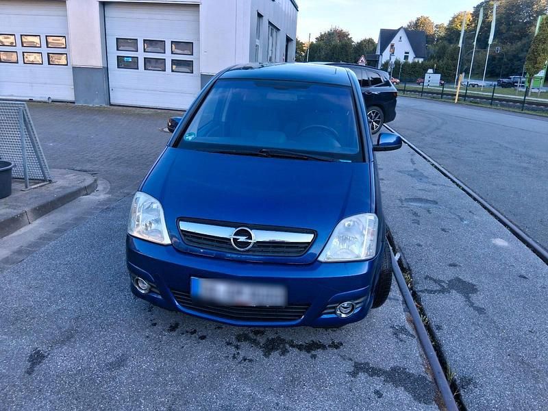 Blau Gebraucht 2007 Opel Meriva Cosmo Van / Kleinbus | 1.000 € (Guter Preis) - Bild 1/4