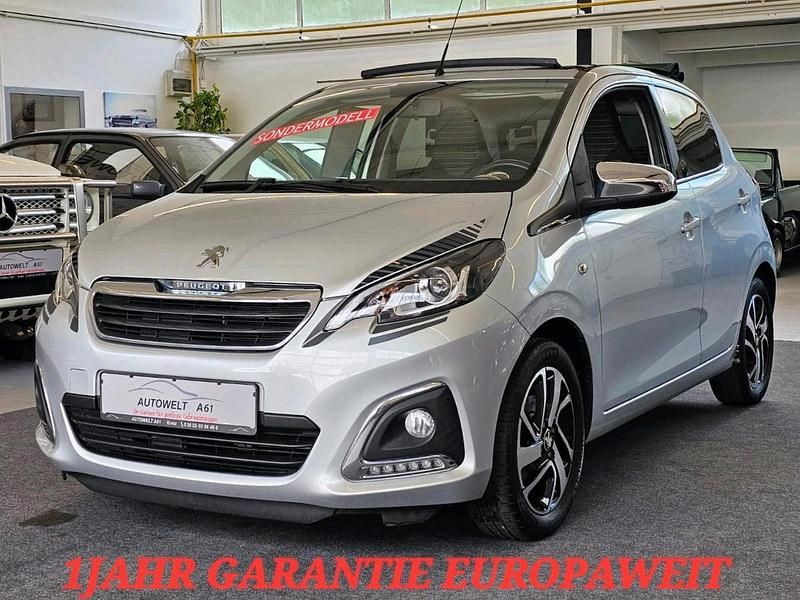 Silber Gebraucht 2020 Peugeot 108 Top! Collection Kleinwagen | 8.999 € (Fairer Preis) - Bild 1/4