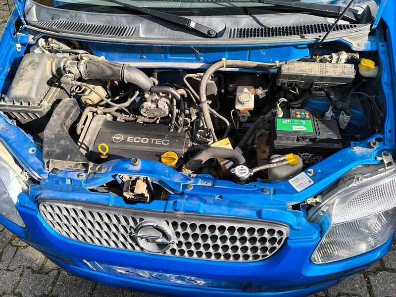 Blau Gebraucht 2000 Opel Agila Comfort Kleinwagen | 1.000 € (Superpreis) - Bild 1/4