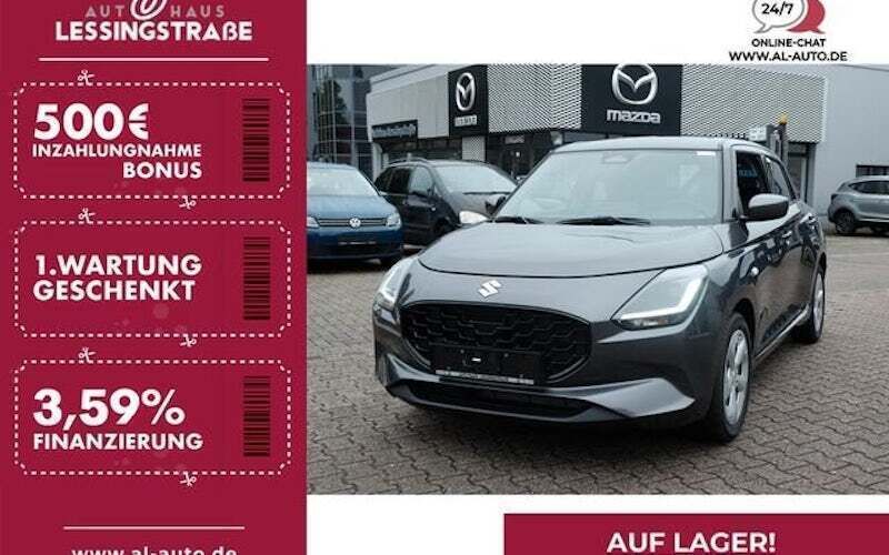 Grau Neu 2024 Suzuki Swift Comfort Limousine | 16.990 € - Bild 1/4