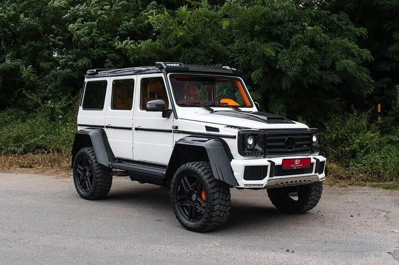 Weiß Gebraucht 2016 Mercedes G500 4x4² SUV | 149.000 € - Bild 1/4