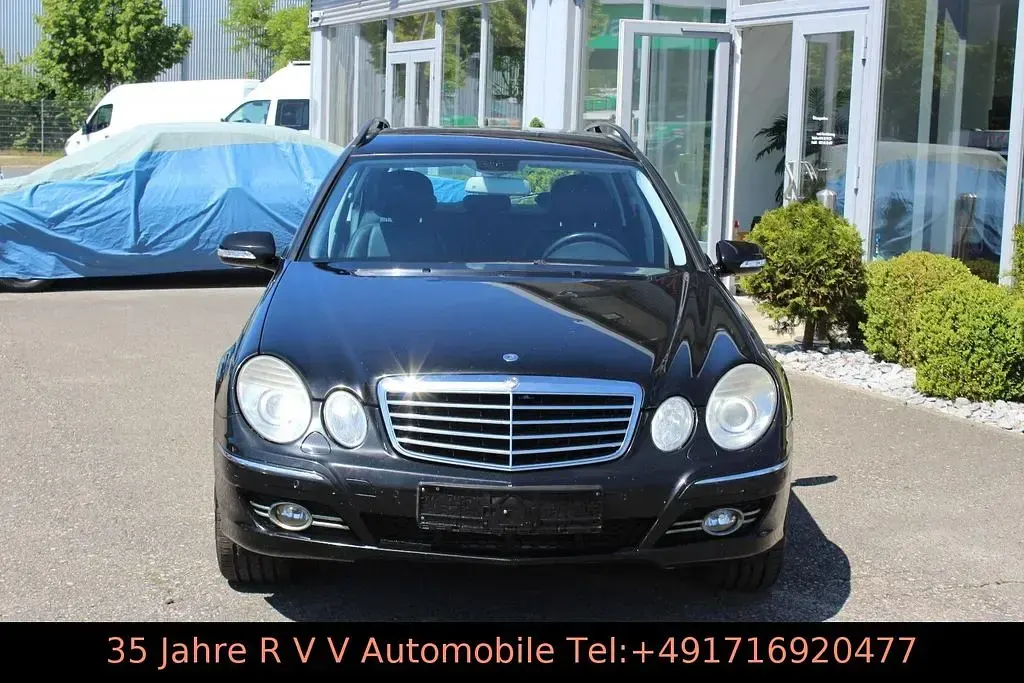 Usado Mercedes E200 Avantgarde 184 CV (135 kW) 2008 Negro Berlina