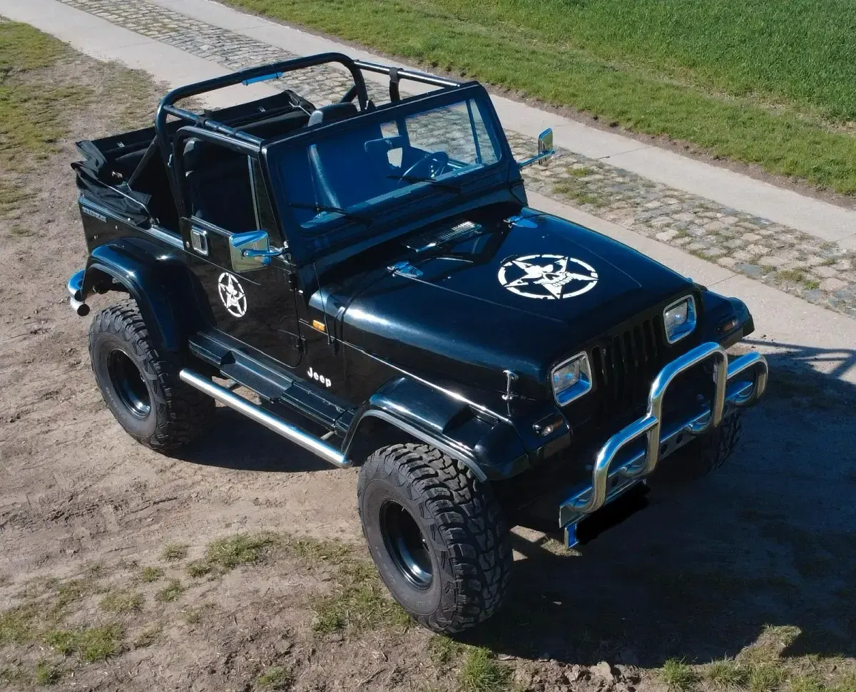 Gebraucht Jeep Wrangler 104 PS (76 kW) 1990 Schwarz SUV