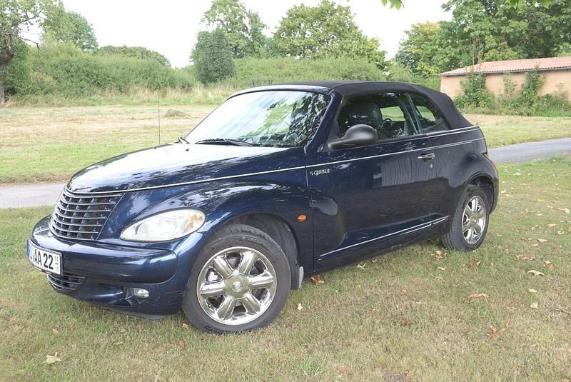 Blau Gebraucht 2006 Chrysler PT Cruiser Limited Cabrio | 2.150 € (Fairer Preis) - Bild 1/4
