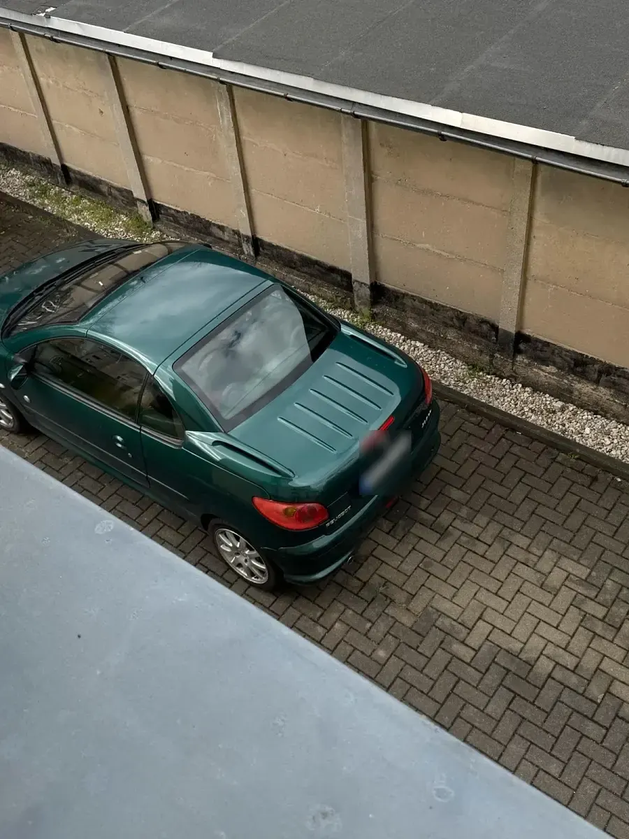 Gebraucht Peugeot 206 CC 109 PS (80 kW) 2003 Grün Cabrio