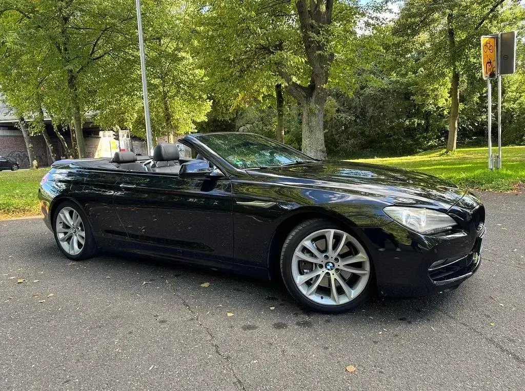 Gebraucht BMW 640 Cabriolet 313 PS (230 kW) 2012 Schwarz Cabrio