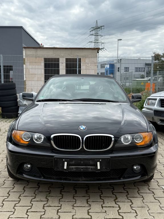 Schwarz Gebraucht 2004 BMW 318 Cabriolet Cabrio | 4.500 € - Bild 1/4