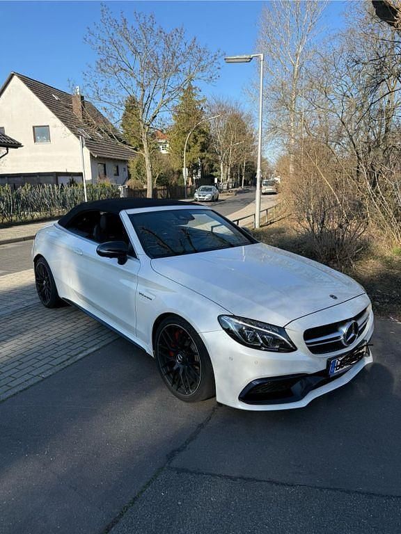 Weiß Gebraucht 2017 Mercedes C63S AMG AMG Cabrio | 58.900 € (Superpreis) - Bild 1/4