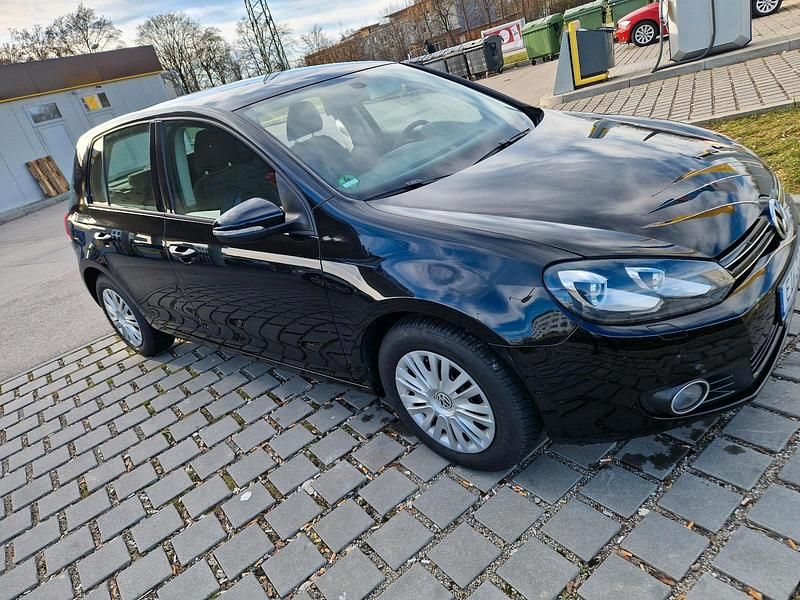 Gebraucht VW Golf VI 122 PS (89 kW) 2010 Schwarz Kleinwagen
