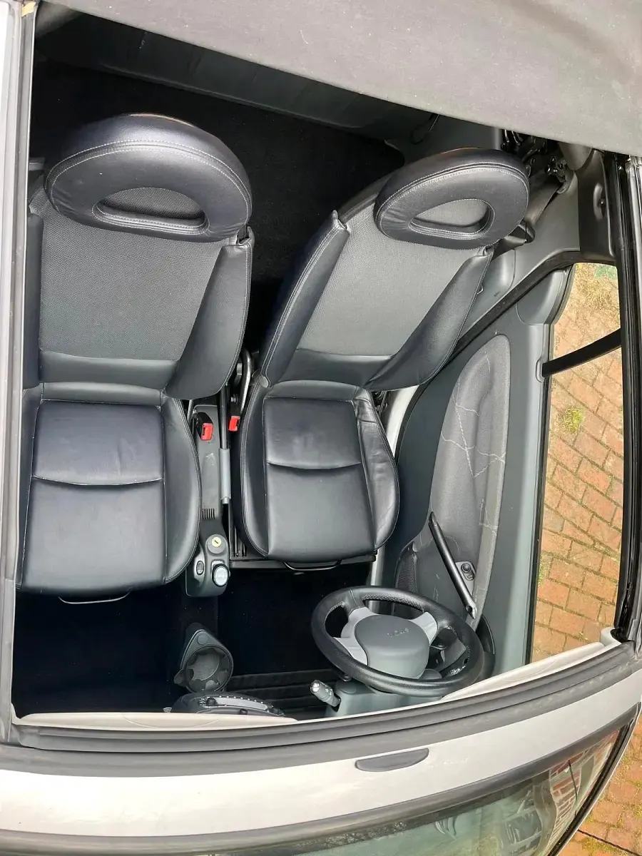 Gebraucht Smart ForTwo Cabrio Passion 61 PS (44 kW) 2003 Silber Cabrio
