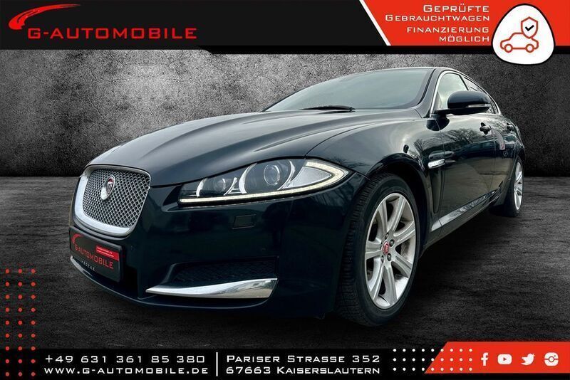 Schwarz Gebraucht 2013 Jaguar XF Limousine | 6.999 € (Fairer Preis) - Bild 1/4