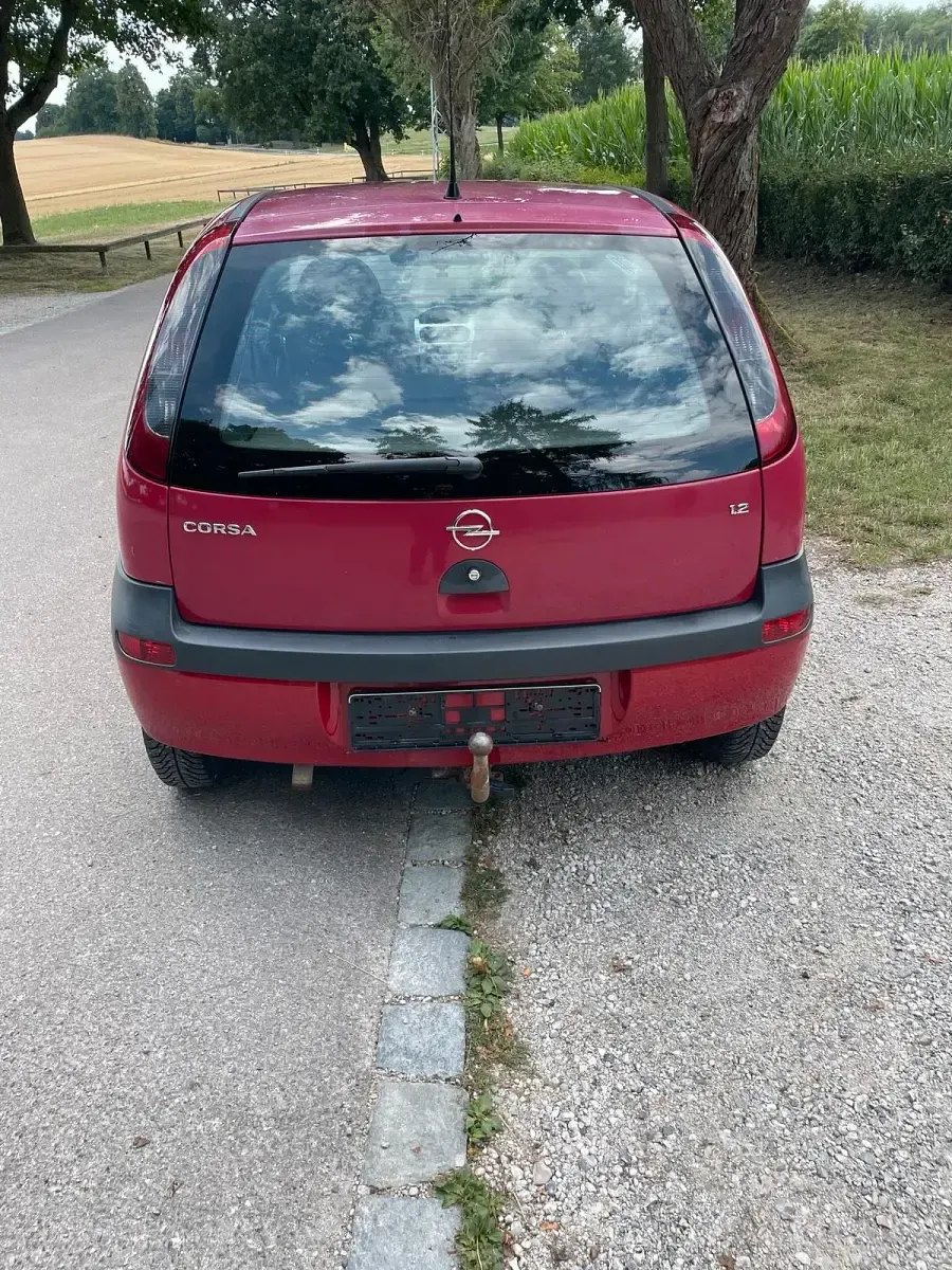 Gebraucht Opel Corsa 75 PS (55 kW) 2003 Rot Kleinwagen