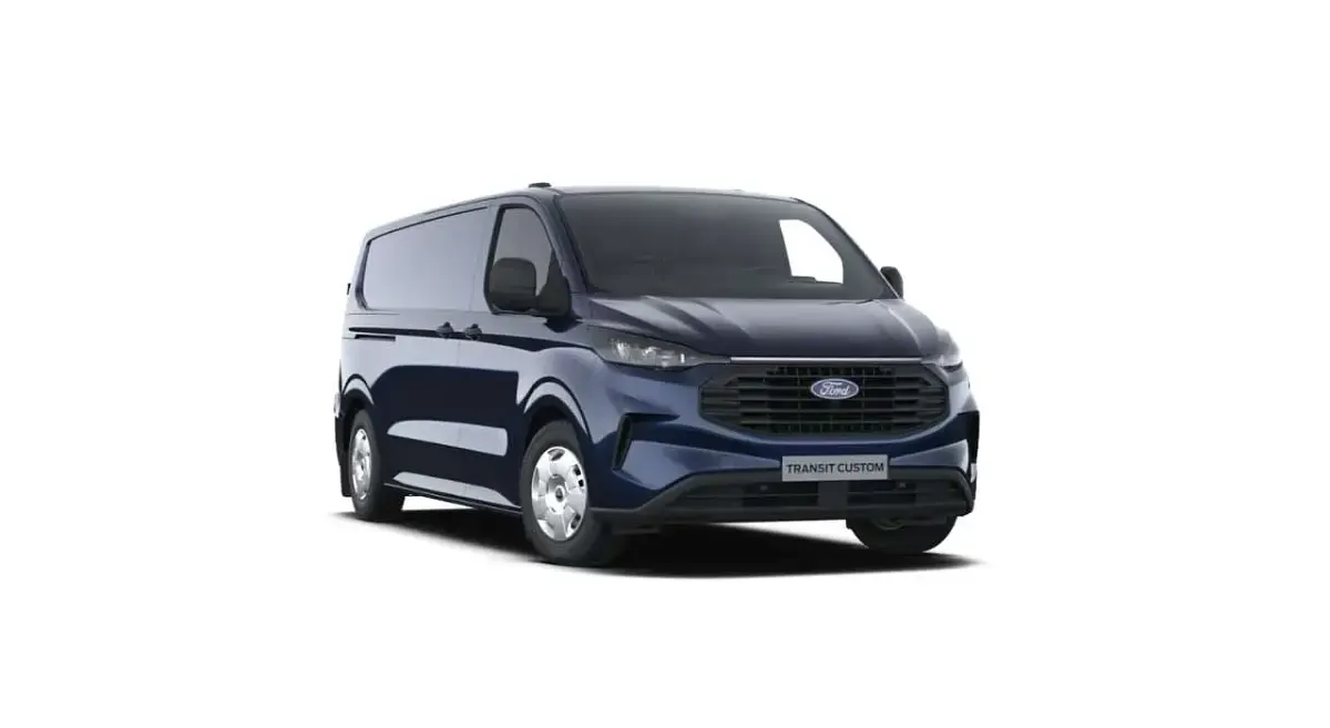Ny Ford Transit Custom Trend 136 HK (100 kW) 2026 Blå MPV