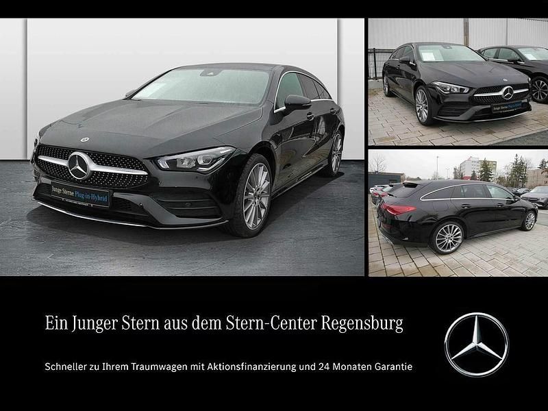 Schwarz Gebraucht 2021 Mercedes CLA250e Shooting Brake AMG Kombi | 26.270 € (Fairer Preis) - Bild 1/4